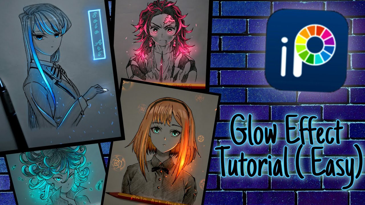 ✨HOW TO MAKE GLOWING EFFECTS✨ | Ibispaint x app