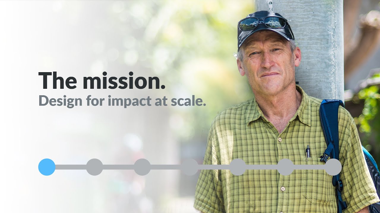 Figure out your mission - Design for impact at scale, 1 of 7