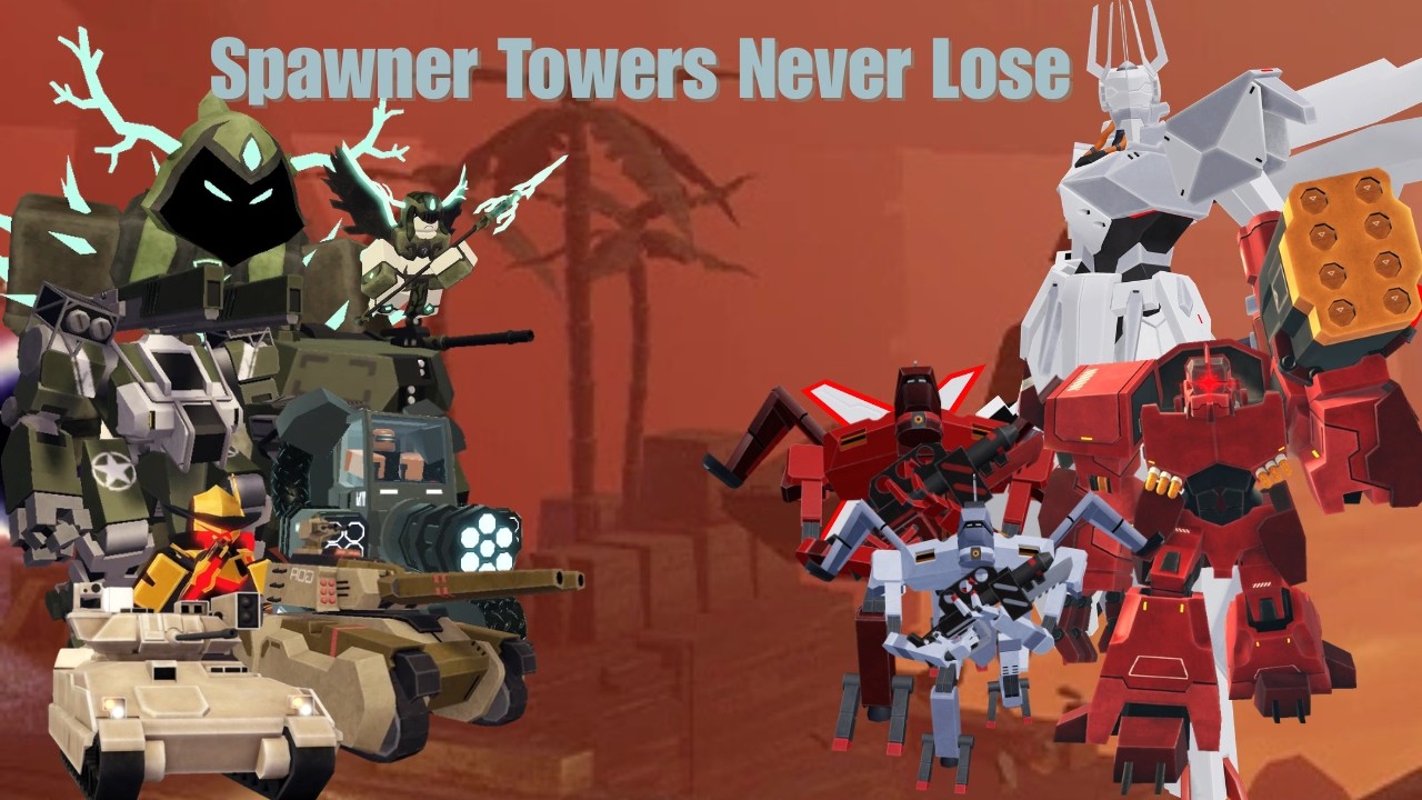 Solo Nightmare with Only Spawner Towers || TDX
