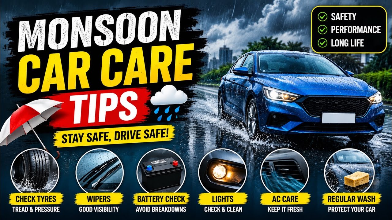 Monsoon car care and maintenance tips #carcare #carmaintenance #monsoon 