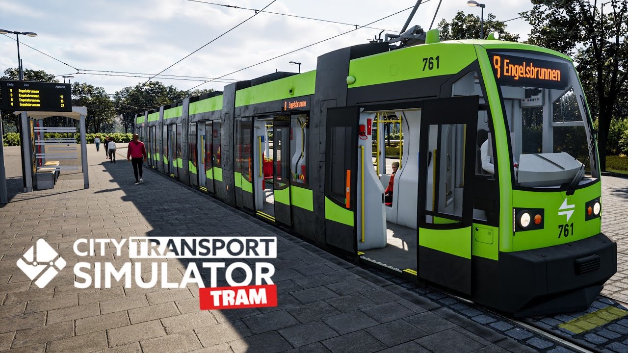 City Transport Simulator: Tram - ULF | Gameplay