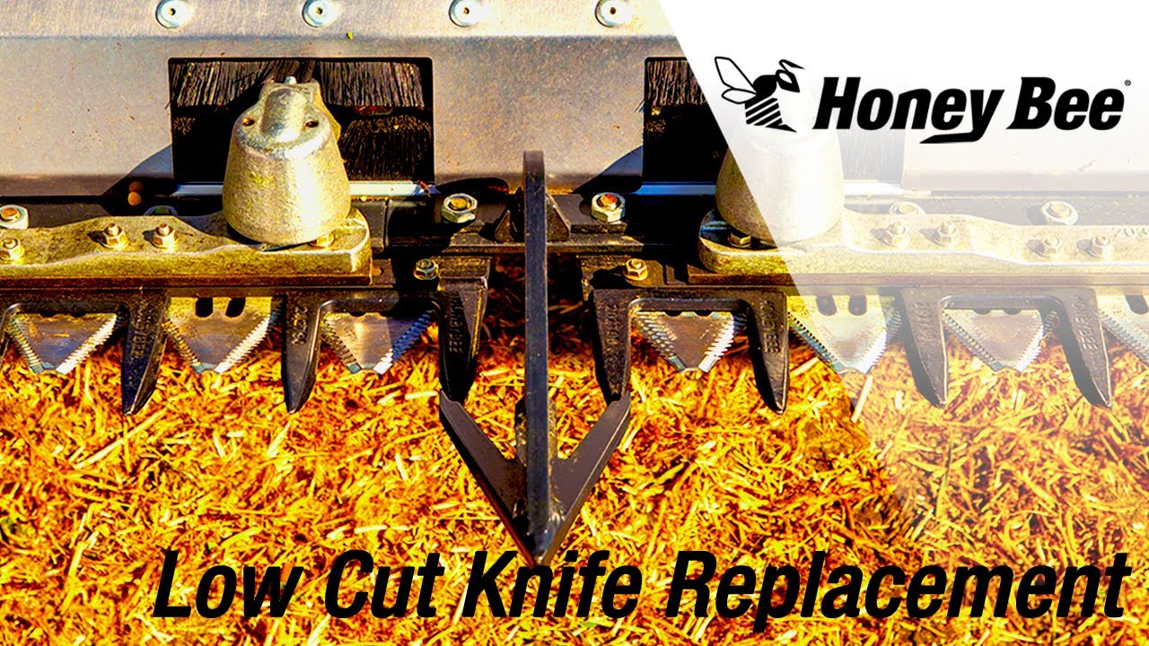 Замена ножа Low Cut | Сервис | Зерновые конвейеры Honey Bee AirFLEX, AirFLEX SDX и RDX