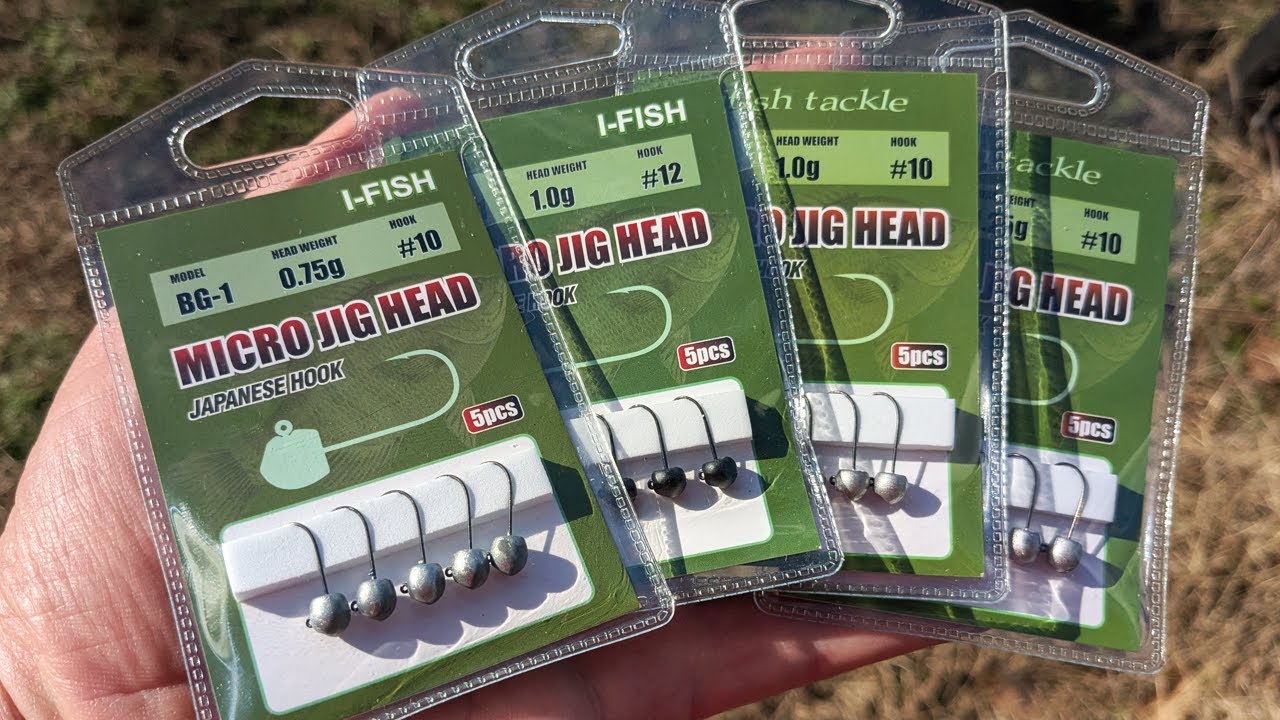 The BEST Jig Head in Ultralight Fishing? BG-1 Micro Jig Head Review!