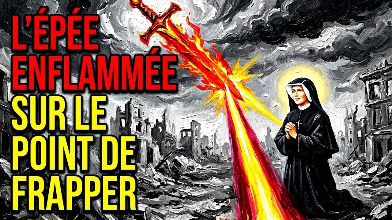 Sainte Faustine a vu une épée enflammée sur le point de frapper la Terre