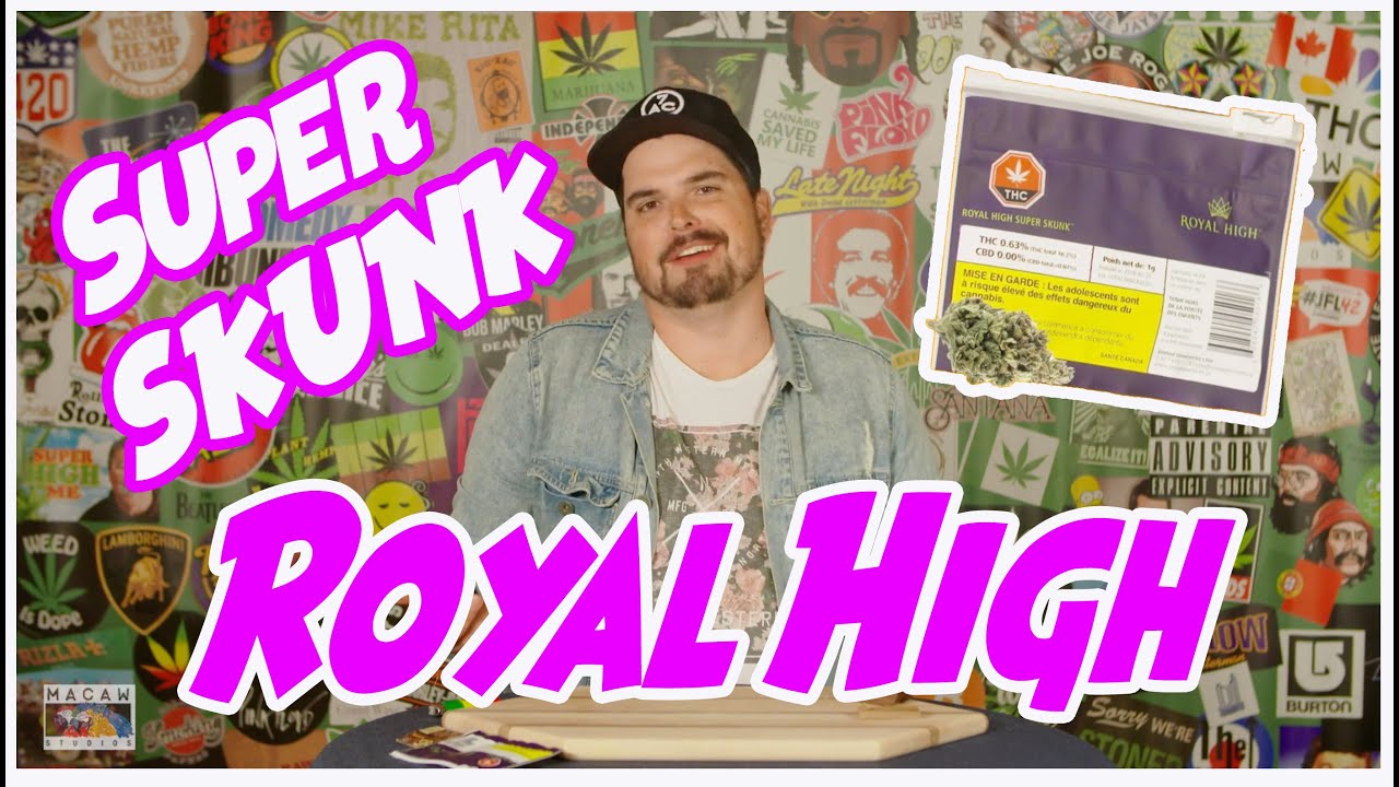 SUPER SKUNK by Royal High - LEGAL WEED REVIEWS with Mike Rita