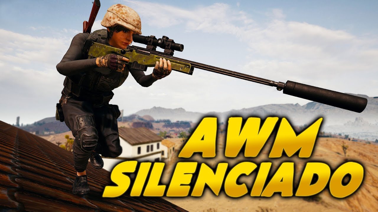 ¡AWM EN SHANHOK! ¡UN CAMPERO EN UN ARBUSTO! | PLAYERUNKNOWN'S BATTLEGROUNDS (PUBG)