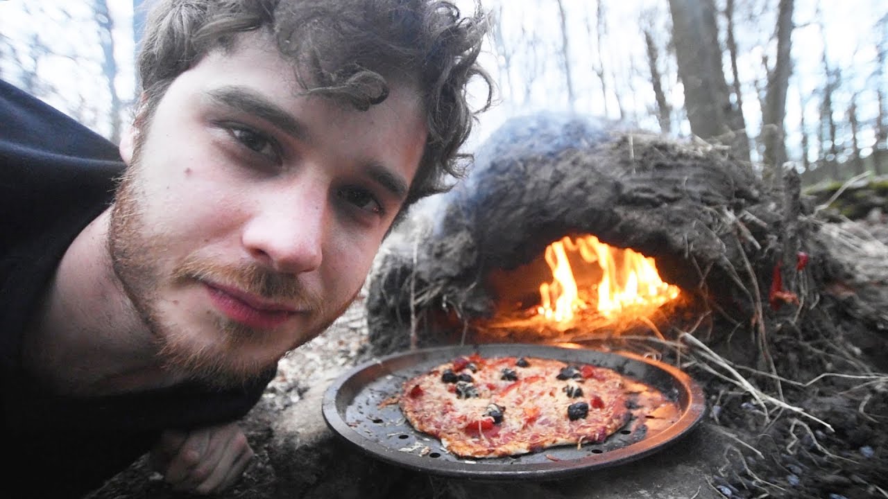 FAIRE UNE PIZZA DANS LA FORÊT (Construction du four)
