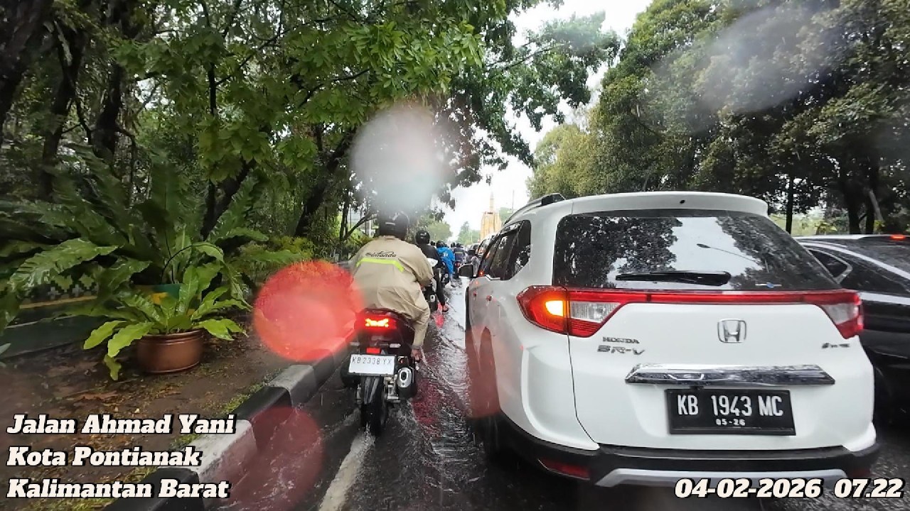 Morning Drive on Jl. Ahmad Yani, Pontianak, Kalimantan Barat | 04-02-2026 07.22