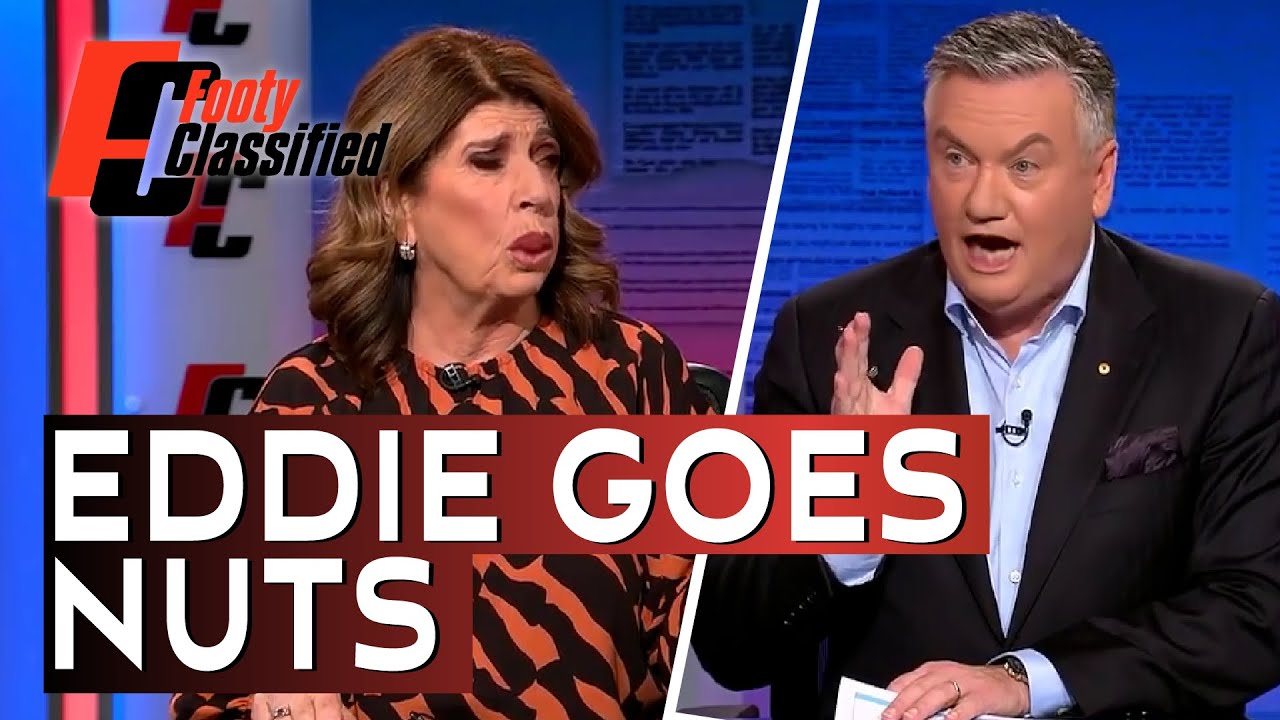 Eddie McGuire vs Caroline Wilson on Footy Classified (Featuring Ross 