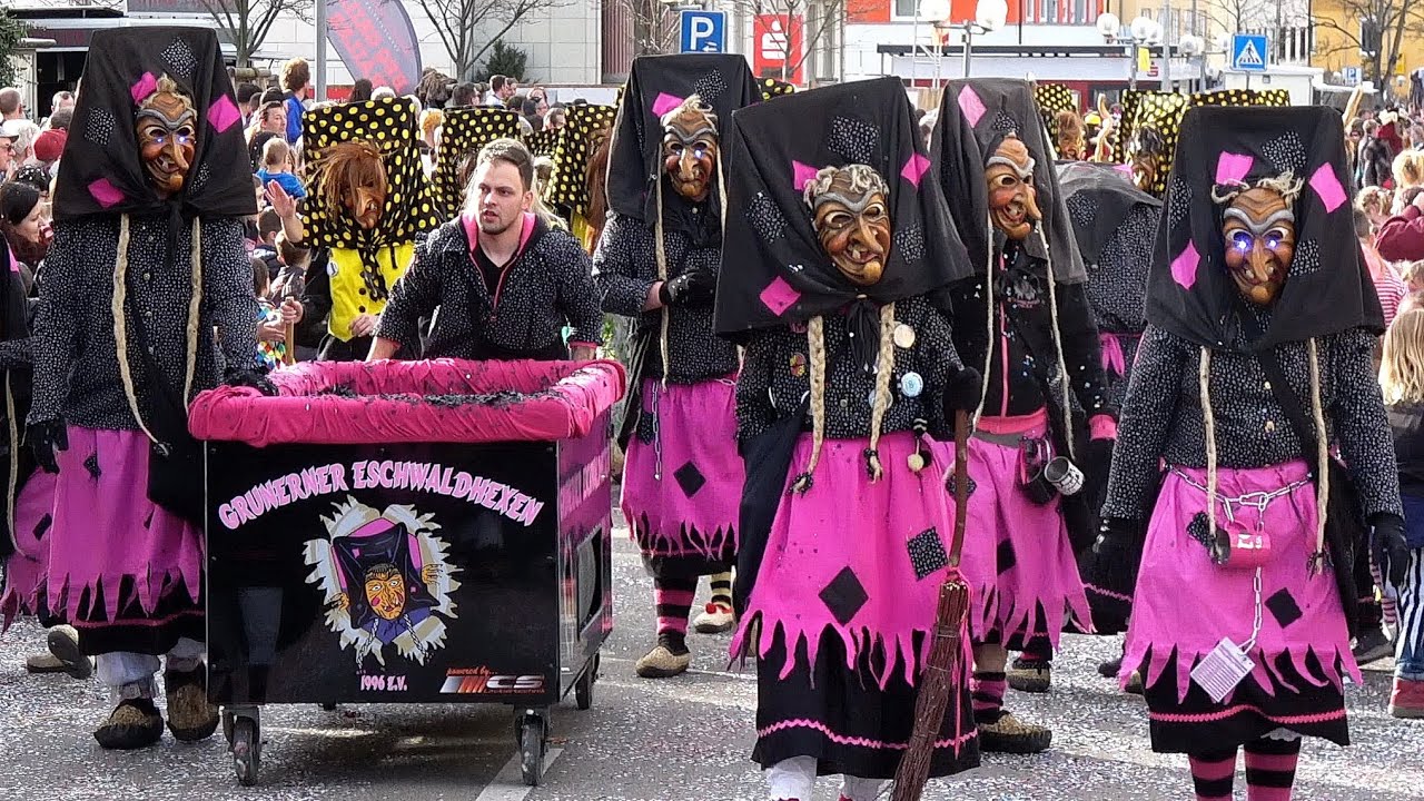 Fasnetsumzug der NZ Müllemer Hudeli in Müllheim 2020 | Alemannische Fasnet 🇩🇪