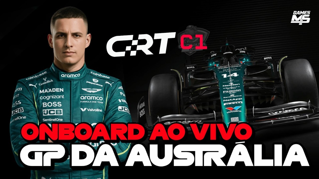 F1 2025 GAMEPLAY AO VIVO | CAPIVARA CUP GP DA AUSTRALIA ONBOARD