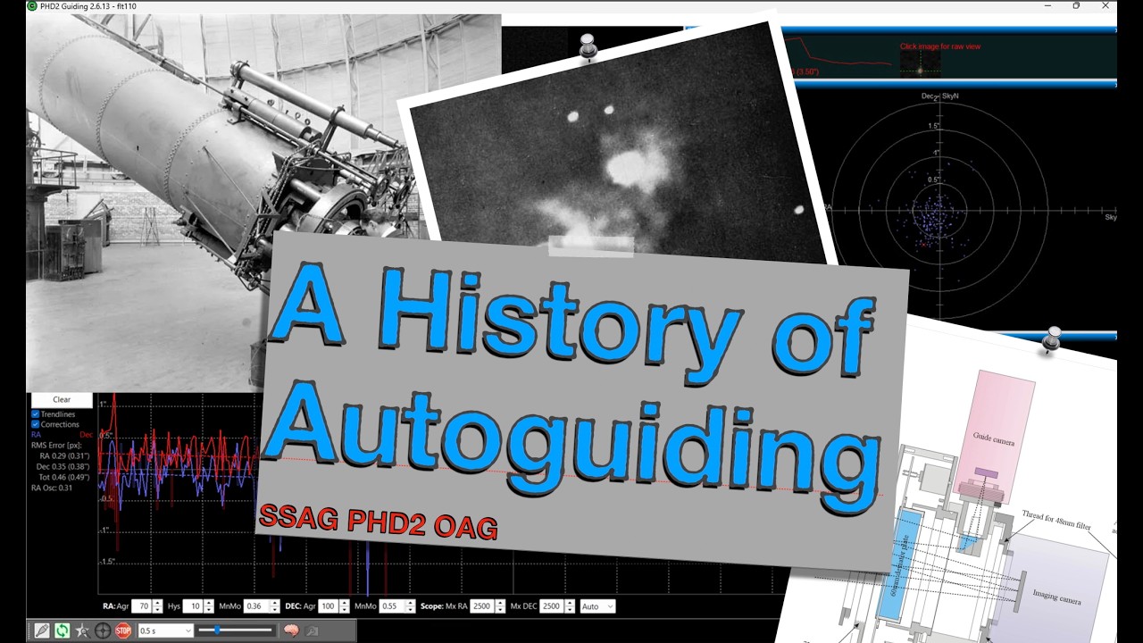 What is Auto guiding???? | Guide scope to Starsense | OAG and PHD2 to ASIAIR #history 
