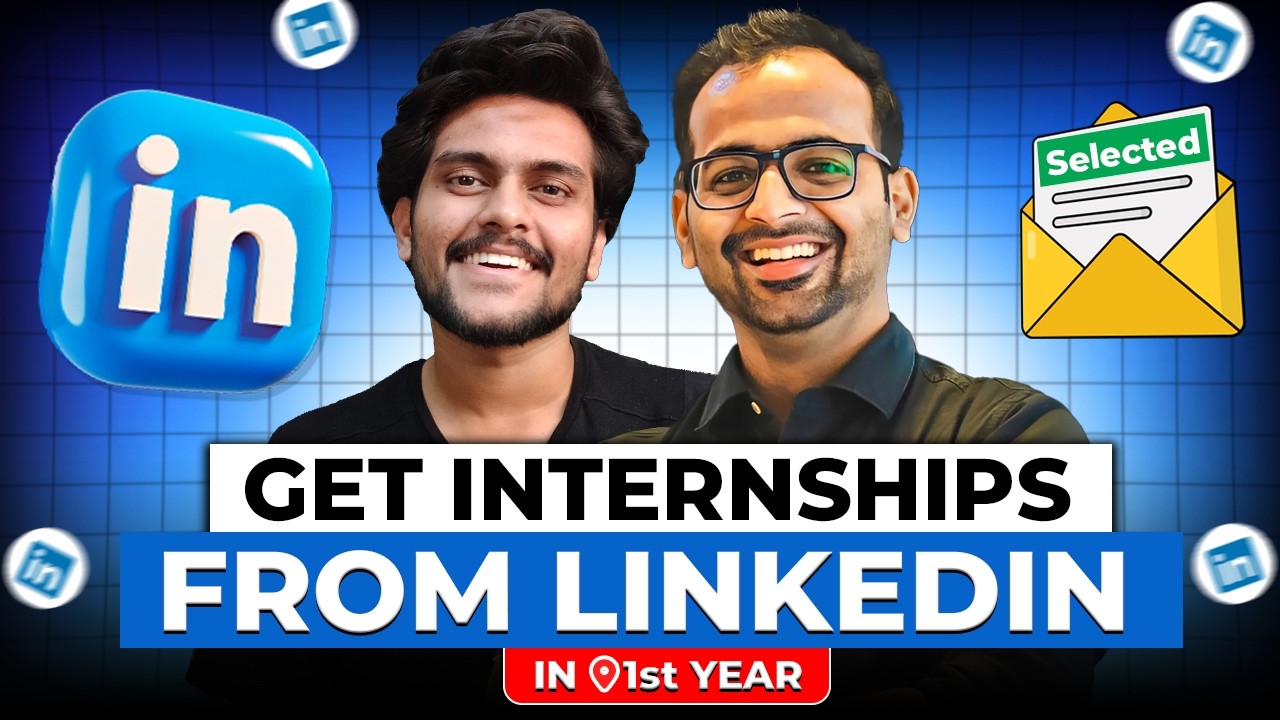 Пошаговый процесс поиска стажировок на LinkedIn || 2024