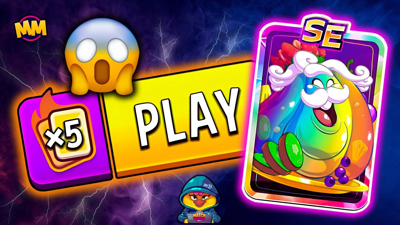 HIGH-STAKE x5 GAMBLING with KING JELLY on EXPLOSIVE GEM GRAB🔥 MATCH MASTERS