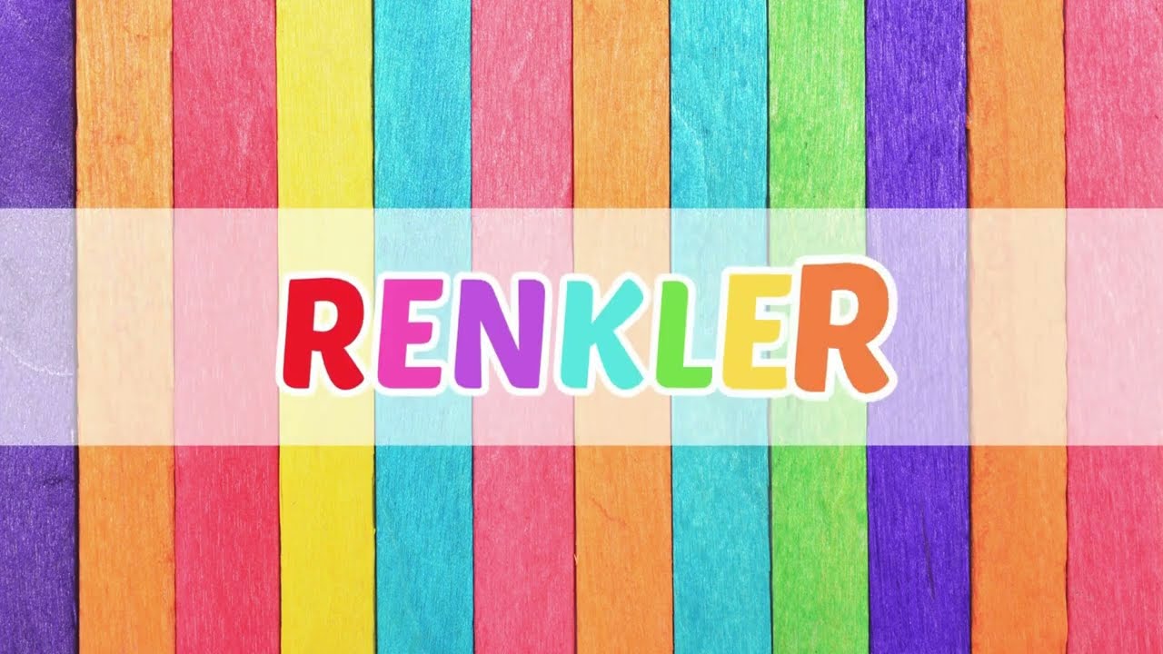🌈 Renkleri Öğreniyorum! | Çocuklar İçin Eğitici ve Eğlenceli Video