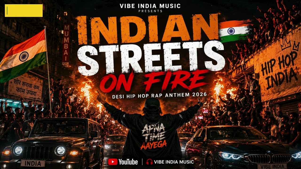 Indian Streets on Fire 🇮🇳 | Desi Hip Hop Rap Anthem 2026 | Powerful Hindi Street Song 🔥