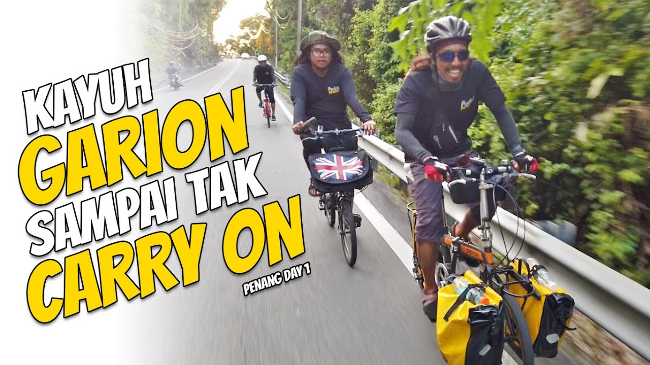 KAYUHAN SANTAI PUSING PENANG | DAY 1 | KAYUH MAKAN GAMBAR BONK | GENG BASIKAL LIPAT | FOLDING BIKE