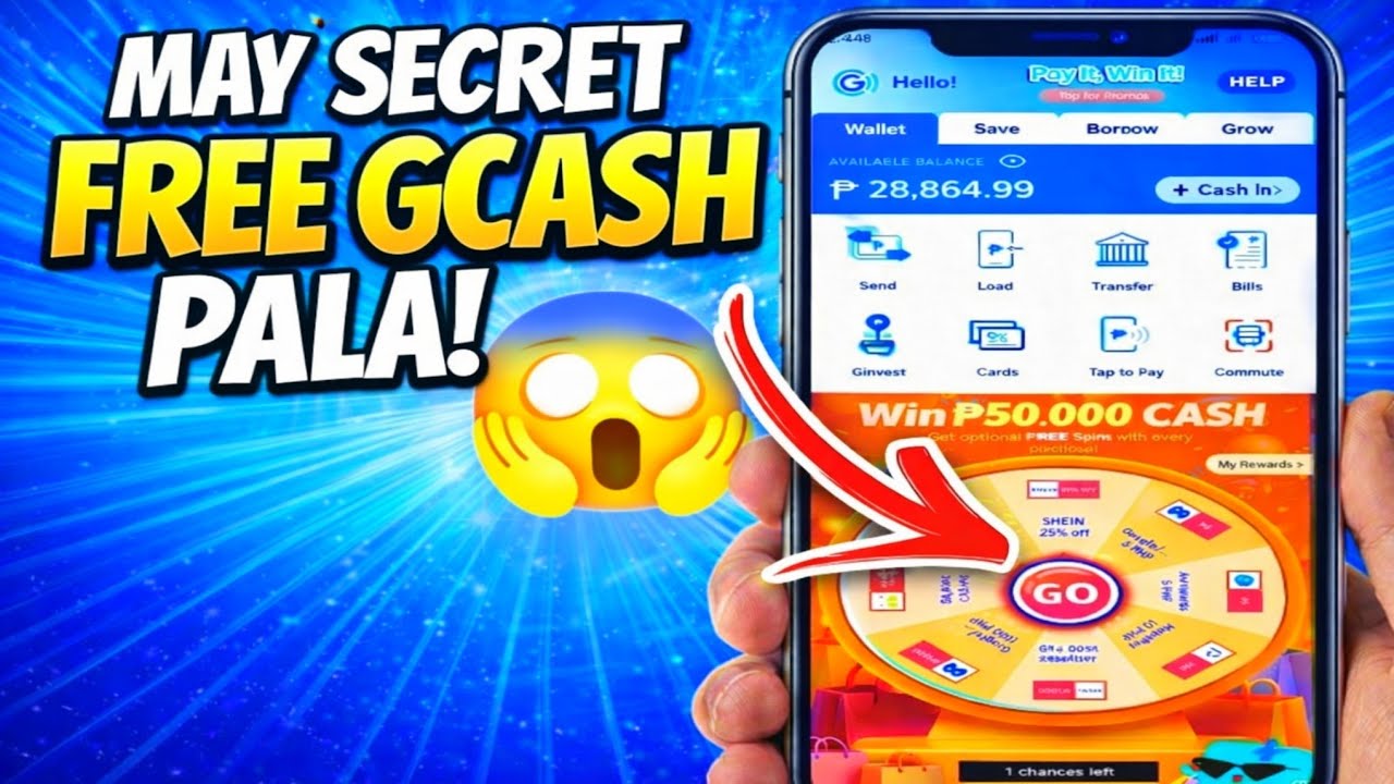 GCash MAY SECRET 😱 Libreng Cash?!