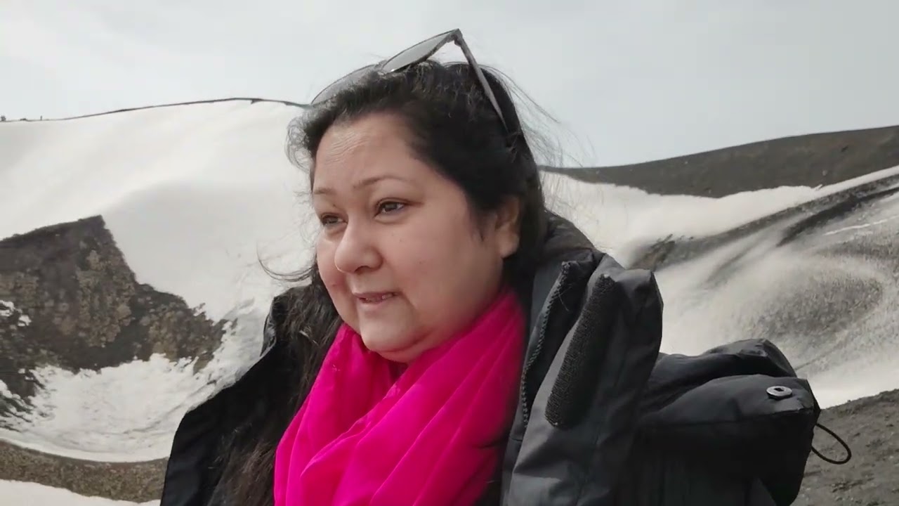 Reached to etna volcano 2026