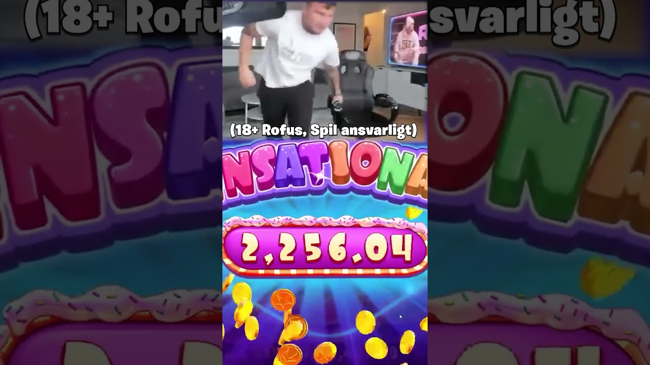 MAX WIN PÅ SUGAR RUSH 1000! (40.000KR WIN) - 