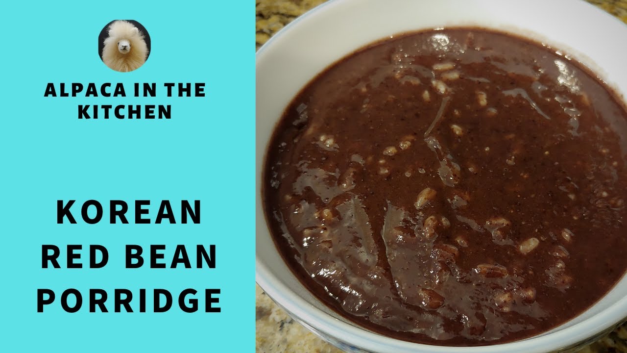 Korean Red Bean Porridge