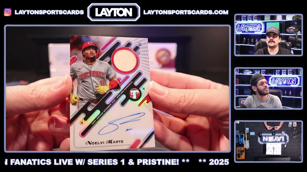 2025 Topps Pristine Baseball Hobby 6 Box Case Break #8