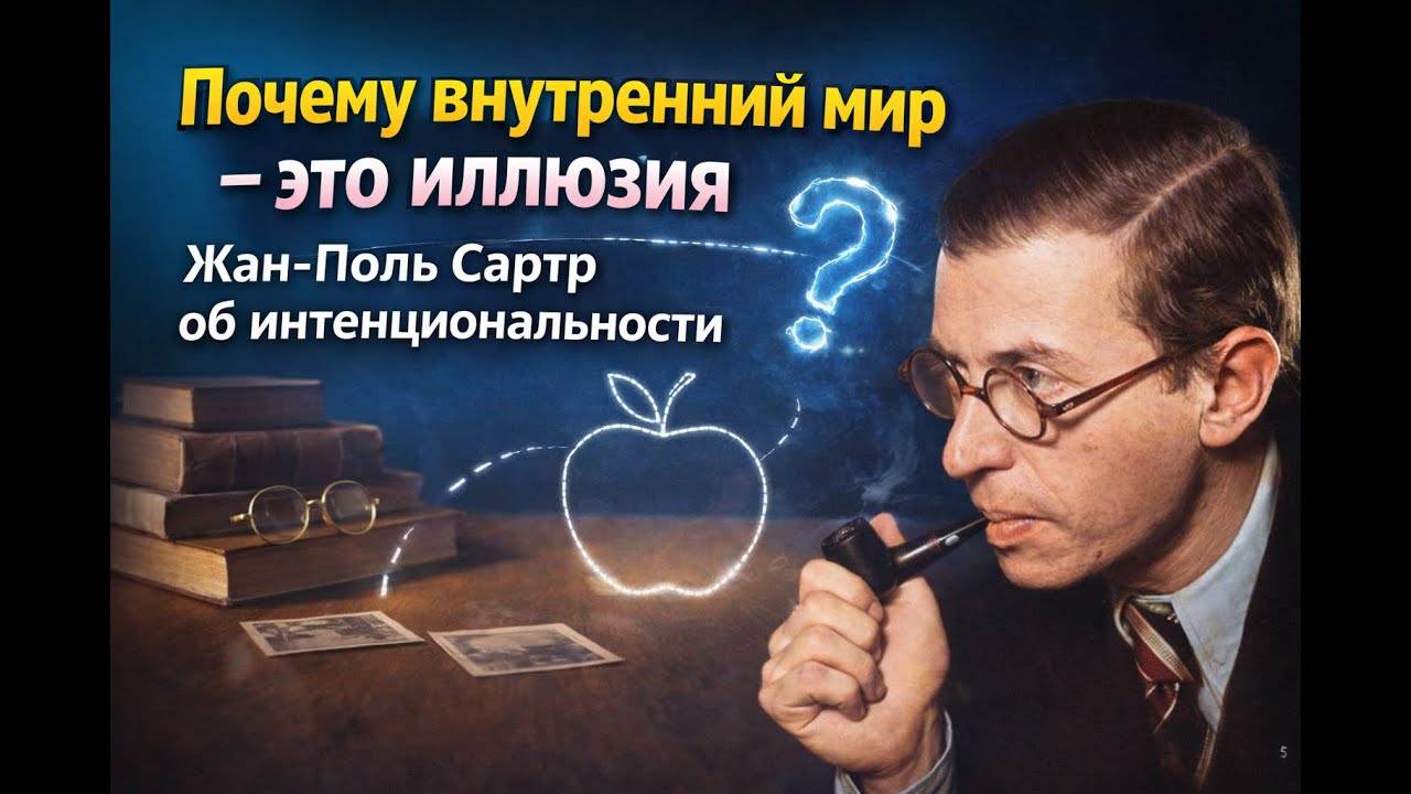 Почему «внутренний мир» — иллюзия? Сартр об интенциональности