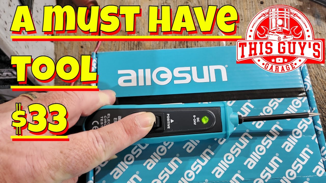 Allsun Power Probe 6-24 В постоянного тока, автомобильный тестер электрических цепей, диагностиче...