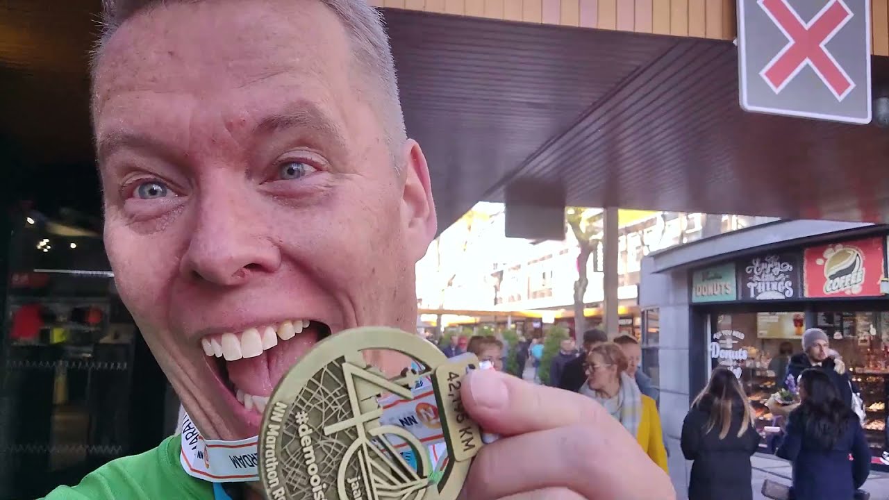 Marathon Rotterdam 2021 na 2,5 jaar wachten #DeMooiste.