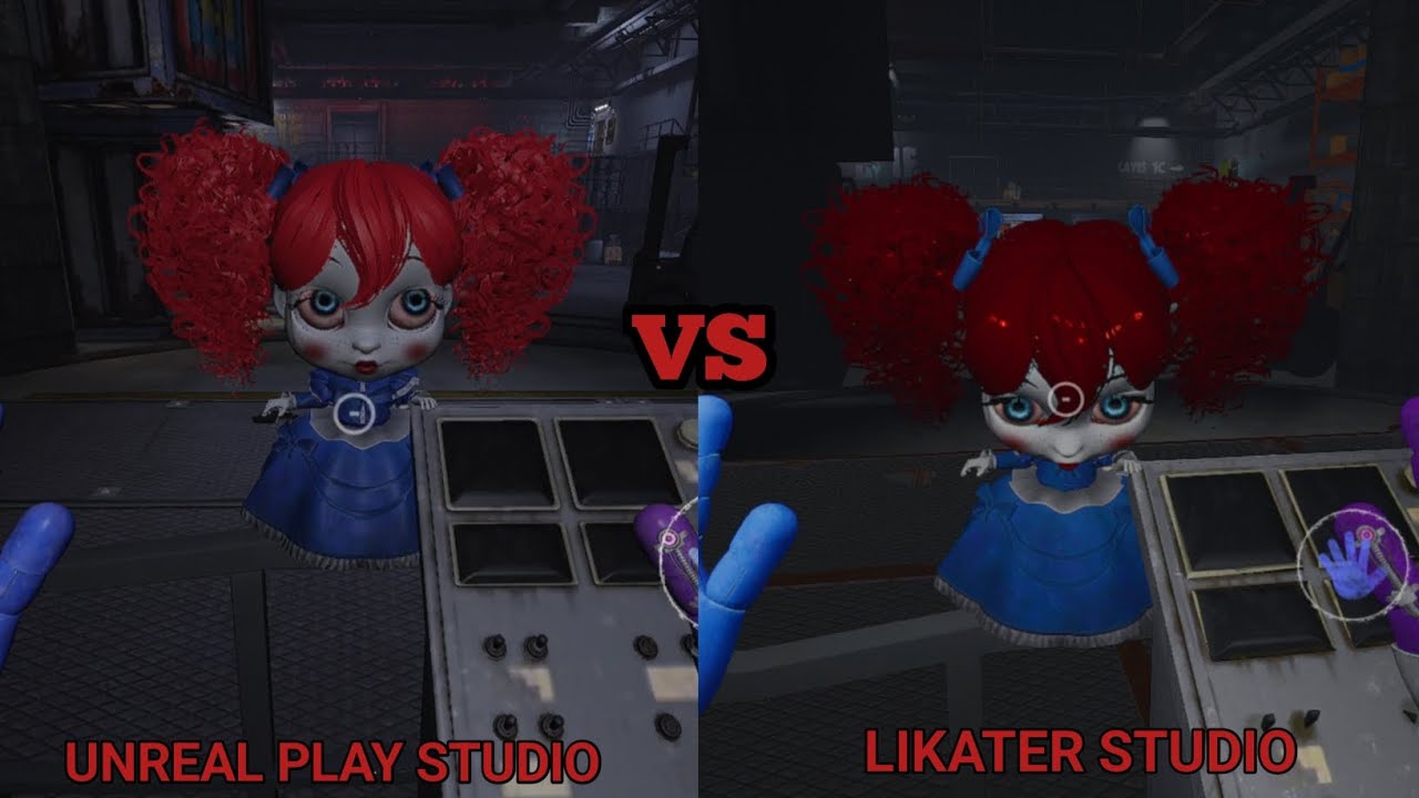Unreal Play Studio Vs Likater Studio Poppy Playtime Chapter 4 Mobile Gameplay