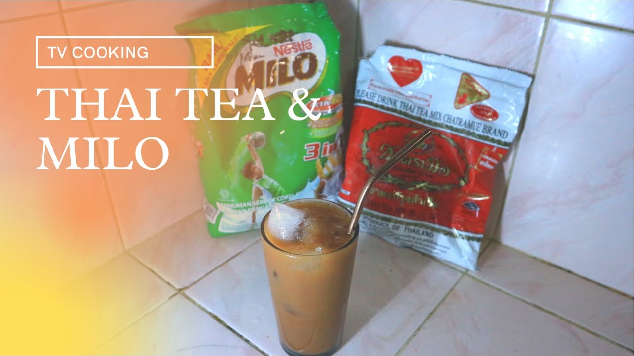 Thai Tea Milo | Kreasi Minuman Segar yang Lagi Hits!