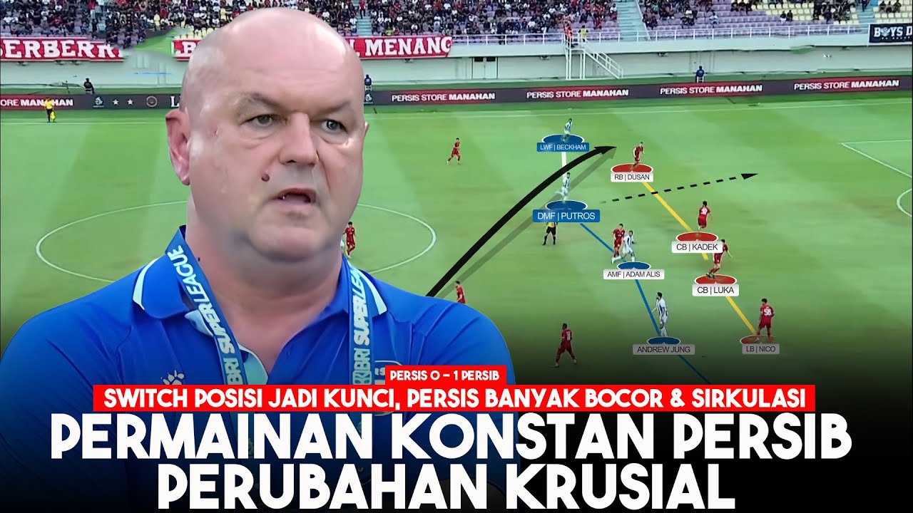 Persib Ngegas Terus, Menang di Detail & Sentuhan Krusial Bojan Hodak | Persis 0–1 Persib