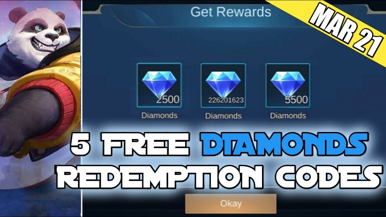5 FREE DIAMONDS REDEMPTION CODE + Season 19 Akai Skin - How To Redeem Codes || Mobile Legends