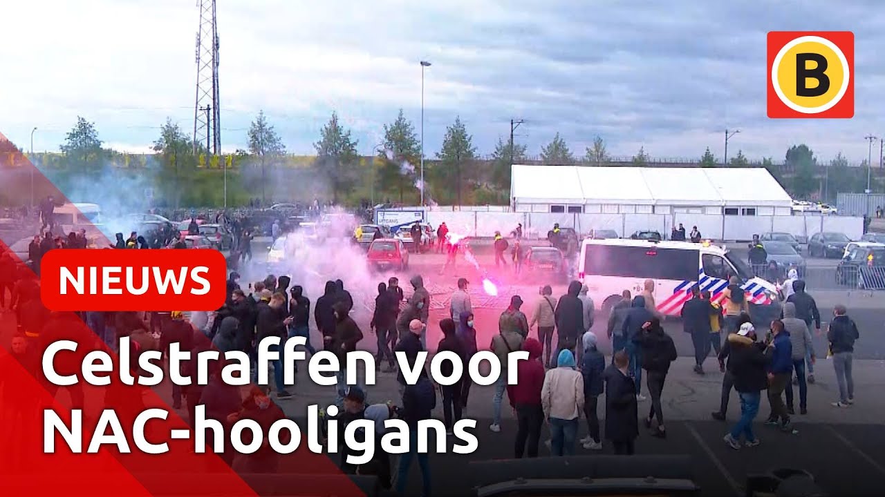 NAC-hooligans krijgen celstraffen tot 100 dagen voor geweld rondom wedstrijd | Omroep Brabant