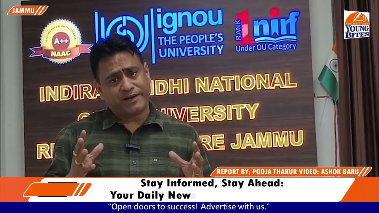 Dr. Sandeep Gupta shared insights on IGNOU M.Sc. Environmental Science programme