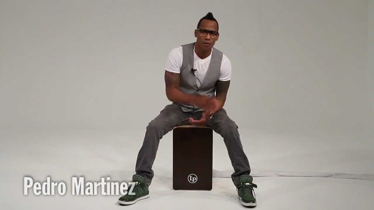 Pedro Martinez on the LP Americana Series String Cajon