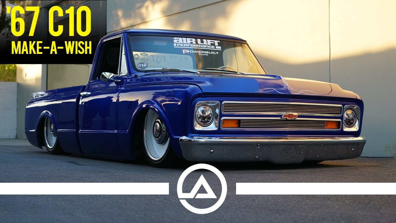 '67 Chevy C10 Truck Built for 21 Year Old Cancer Survivor by Make-A-Wish Foundation
