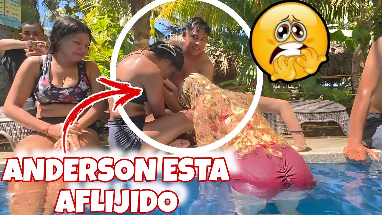 Anderson No Puede Caminar😱💔 Y las Chicas le estan ayudando🥰 😱🥲 