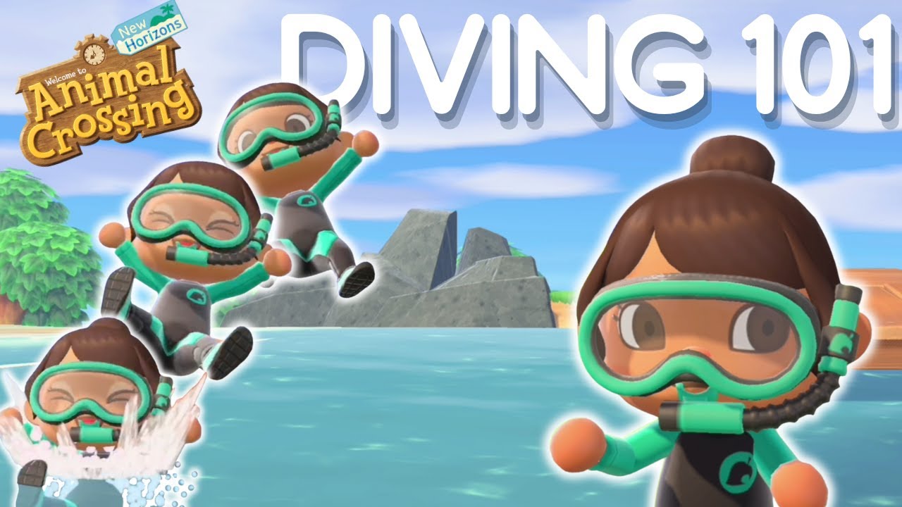 Diving 101 | A Beginner's Guide to Swimming in Animal Crossing New Horizons | Tips & Tricks