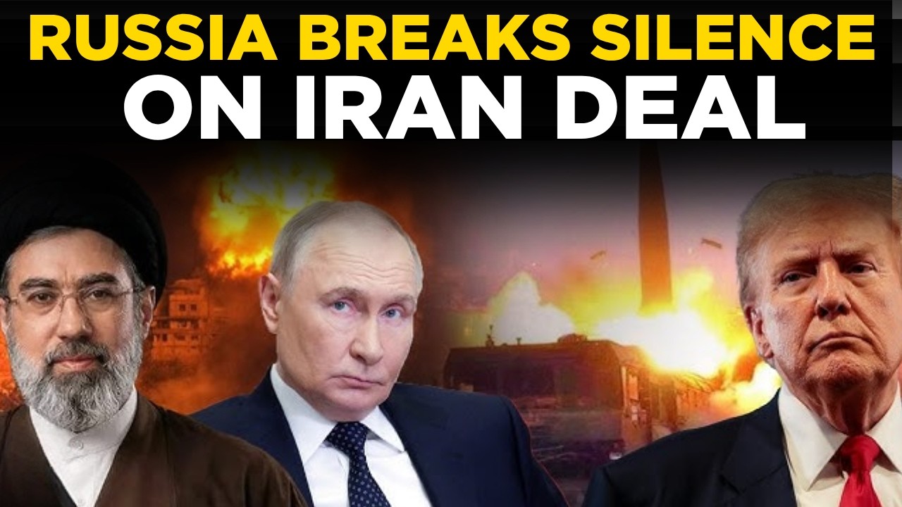 RUSSIA ON TRUMP-IRAN DEAL LIVE | Putin's Sudden Warning On Trump-Pezeshkian Peace Deal | WORLD NEWS