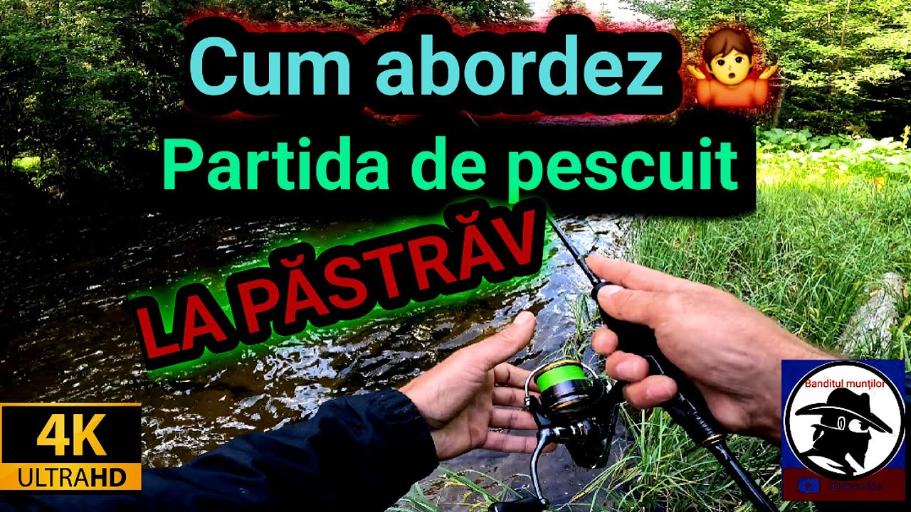 🎣Cum abordez partida de pescuit la PĂSTRĂV pe râu?😁 Am  pierdut numărul păstrăvilor prinși!