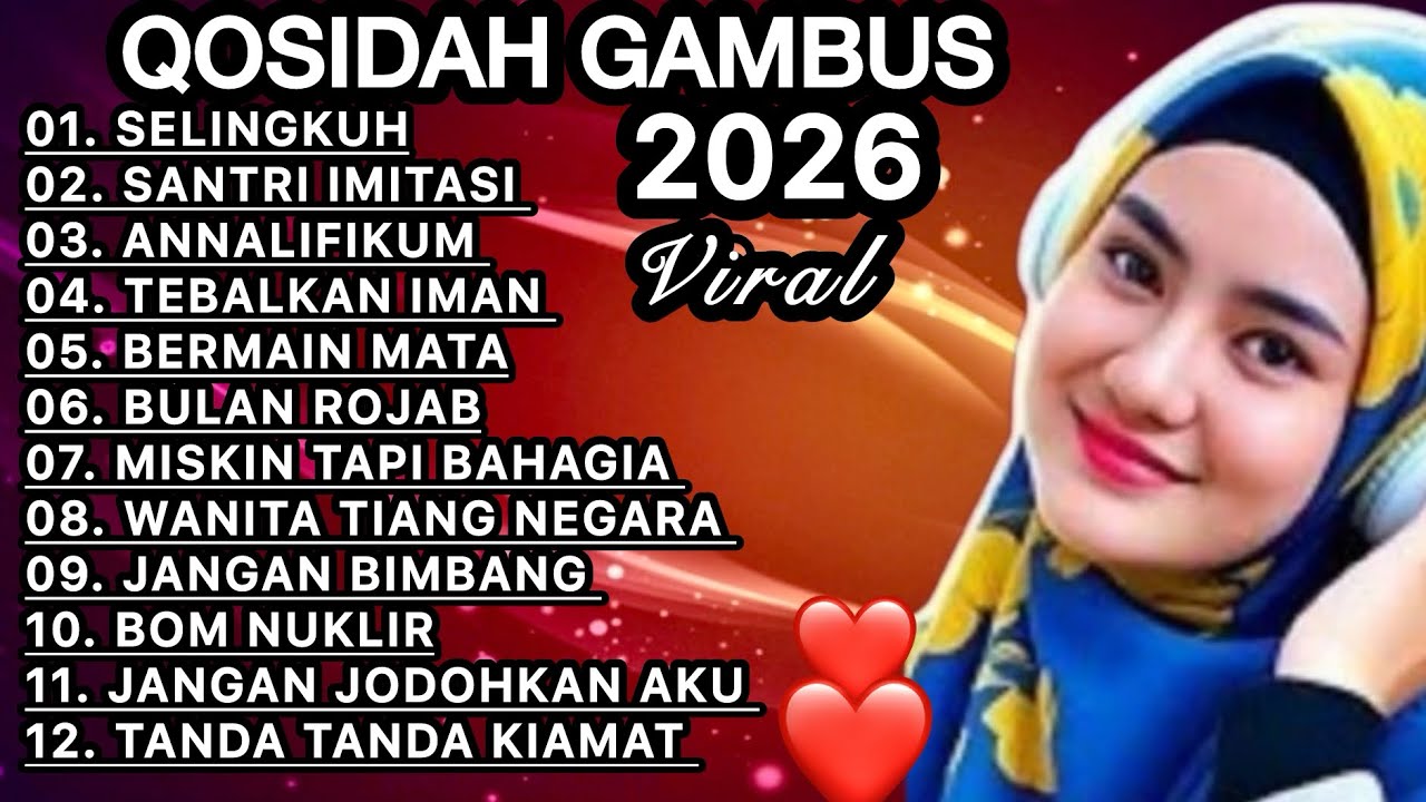 KOLEKSI TERMAHALL QOSIDAH GAMBUS ‼️MERDU PENYEJUK HATI ♥️ BIKIN ADEM PALING ENAK DIDENGAR SEDUNIA 
