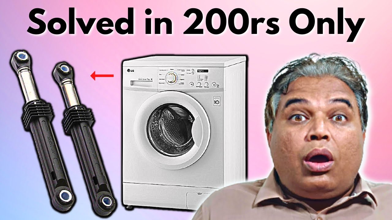 Front Load Washing Machine Fixed with A DIY Method