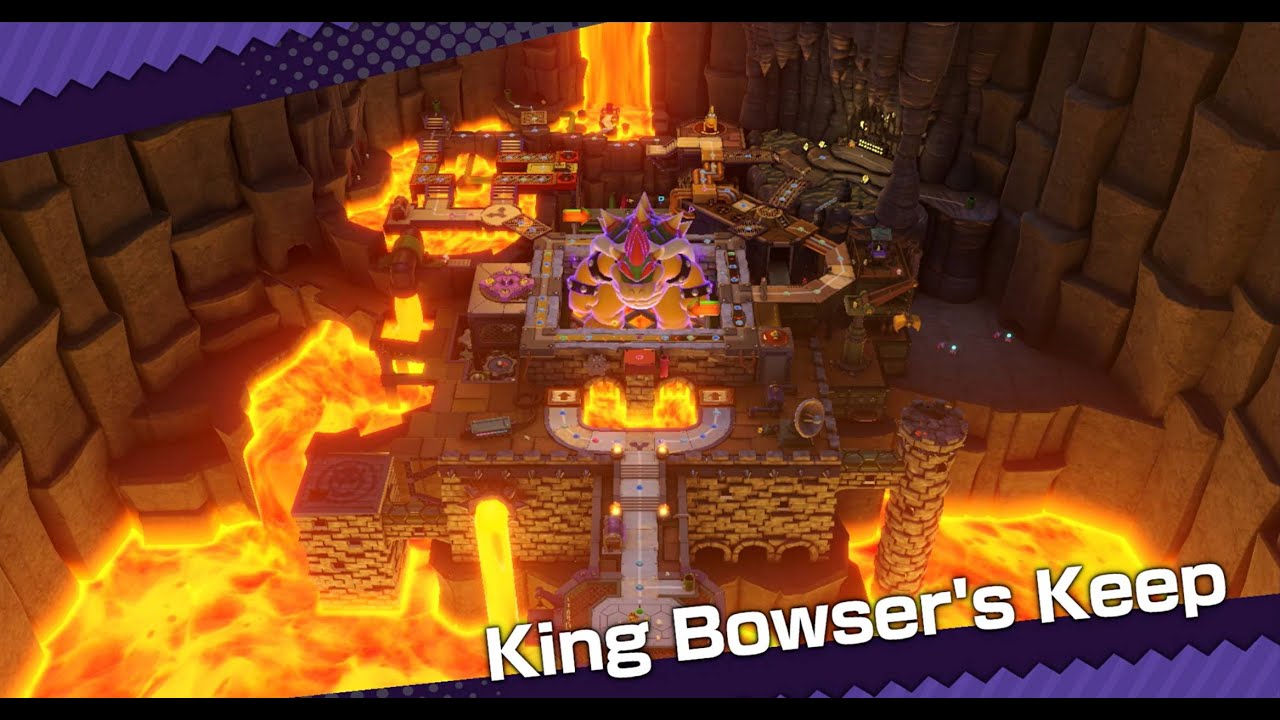 Super Mario Party Jamboree - King Bowser's Keep