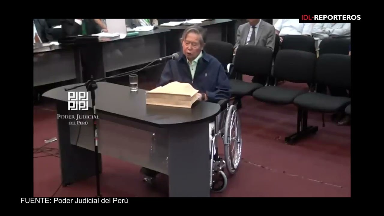 Alberto Fujimori declara sobre el secuestro de Gustavo Gorriti
