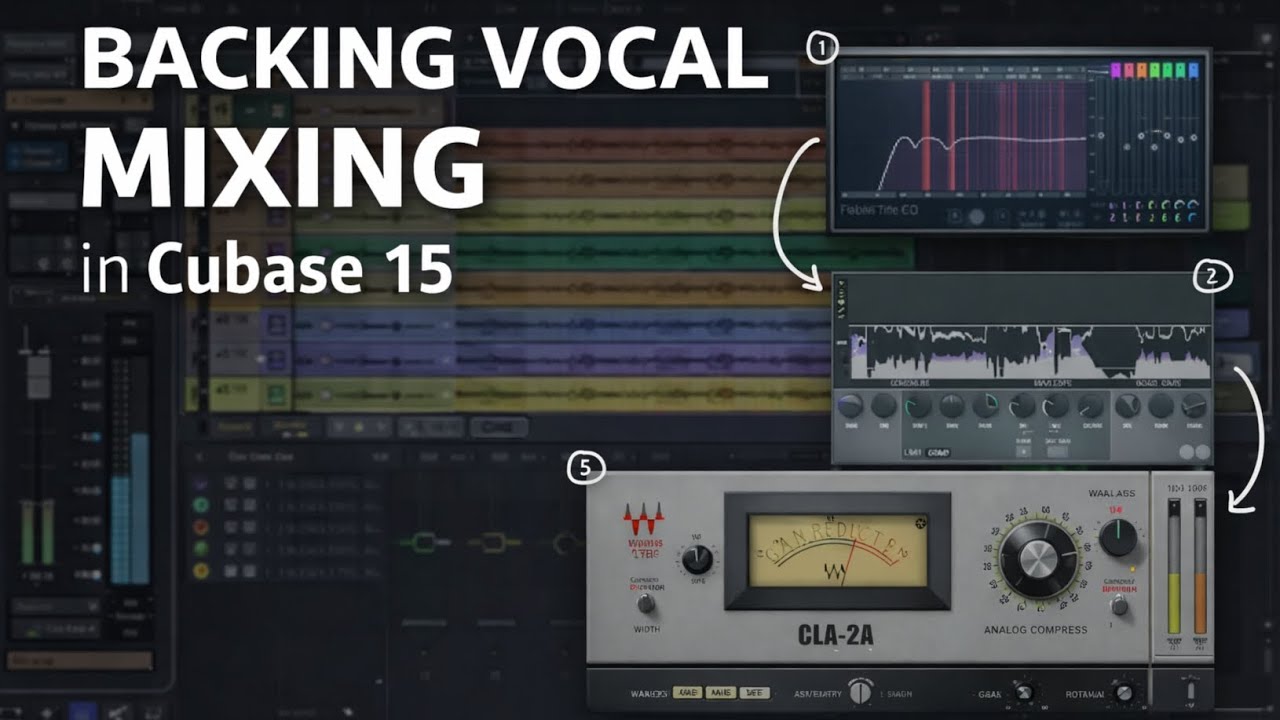 JINSI YA KUPANGA BACKING VOCALS KWENYE MIX | Vocal Doubling Setup (Professional Sound)