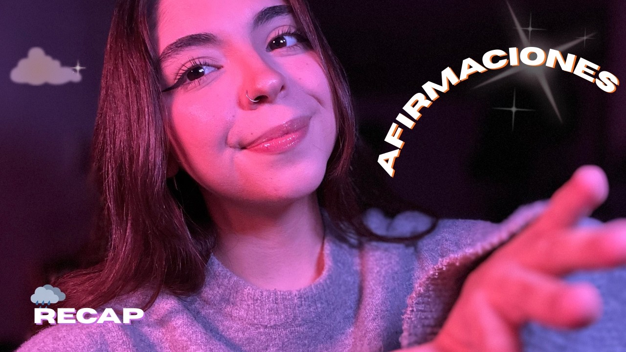 Afirmaciones Positivas (Para dormir profundo y calmar la ansiedad 😴)  |Blacky ASMR