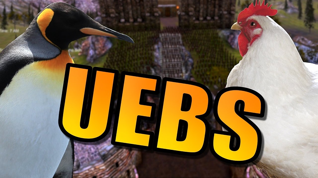 UEBS [100,000 - Chickens VS Penguins!] Ultimate Epic Battle Simulator Gameplay!