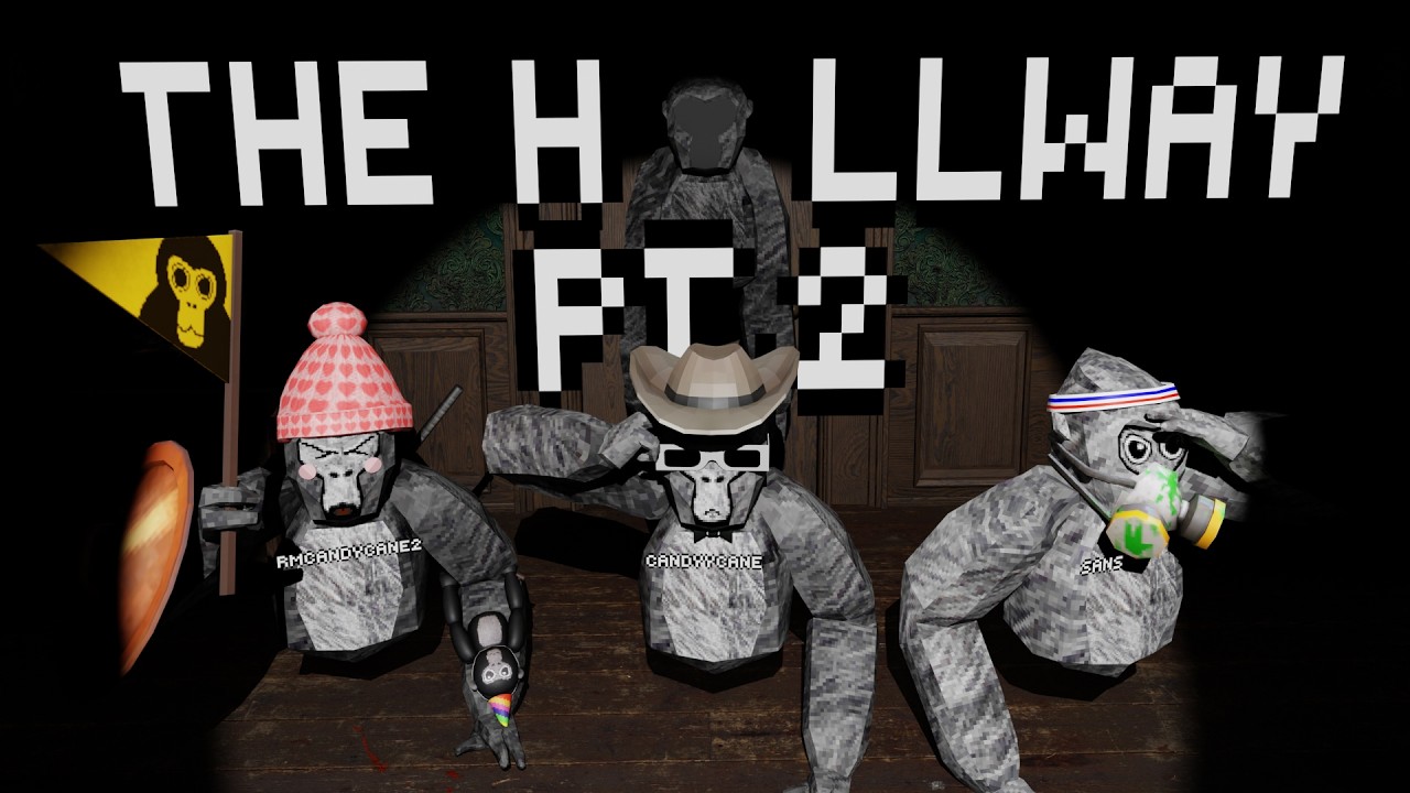 Playing The Hallway In Gorilla Tag! w/ Friends