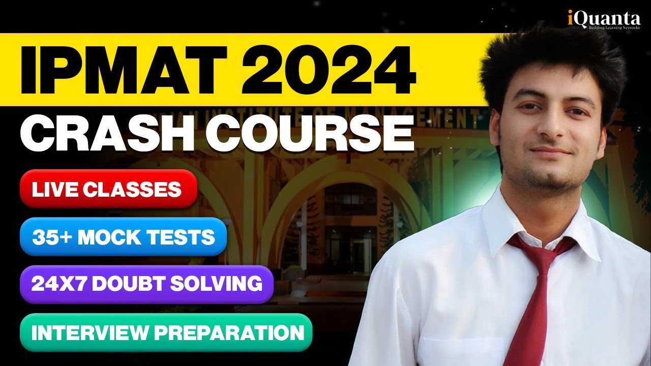 iQuanta IPMAT Crash Course 2024
